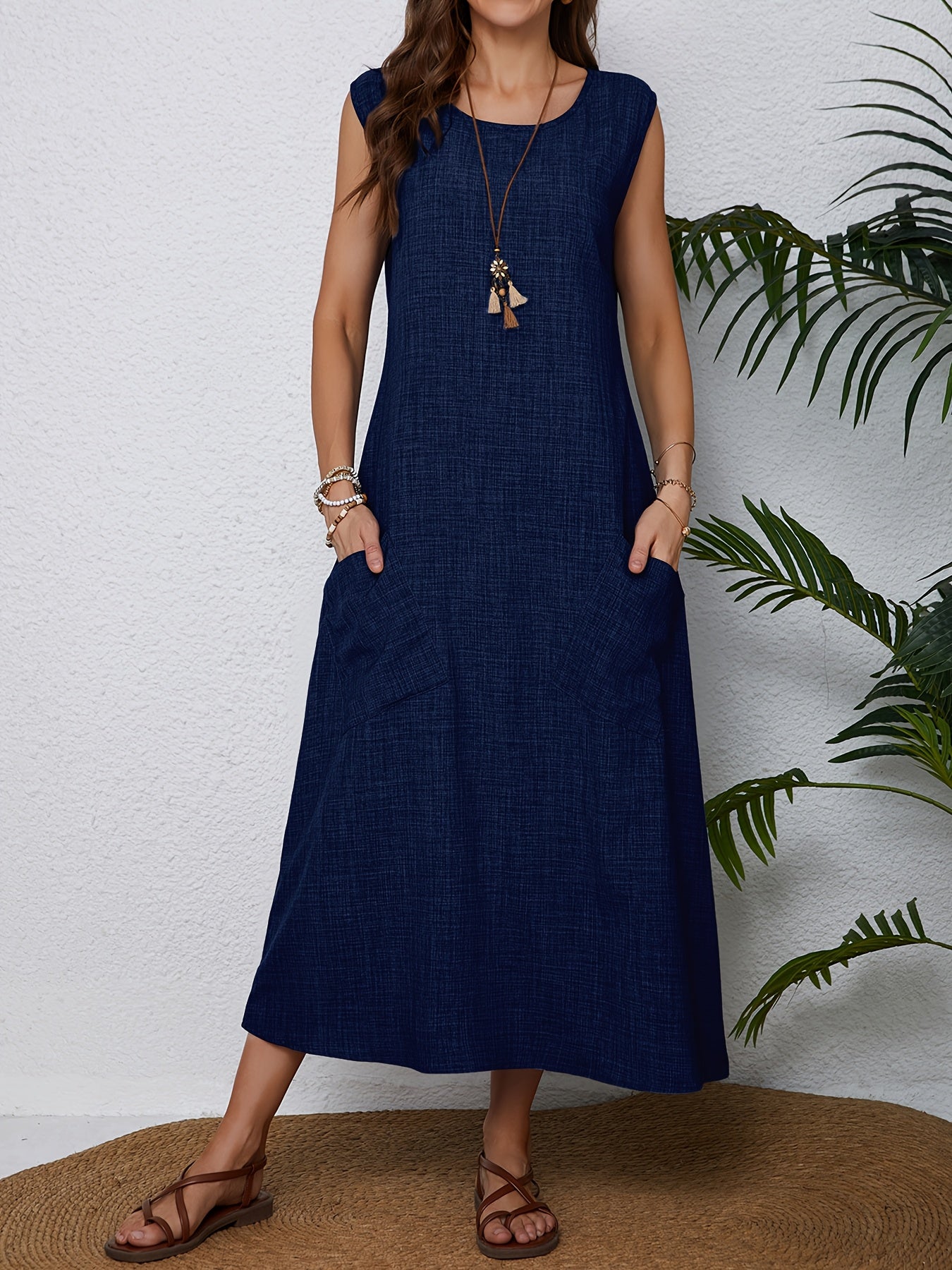 Aliki Sleeveless  Dress